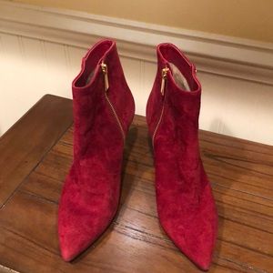 Michael Kors Suede Ankle Boots